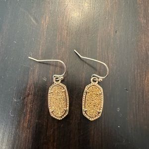 Kendra Scott- Gold Druzy Earrings